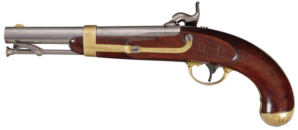 H. Aston 1842 Pistols Attributed as Perry Expedition Gifts