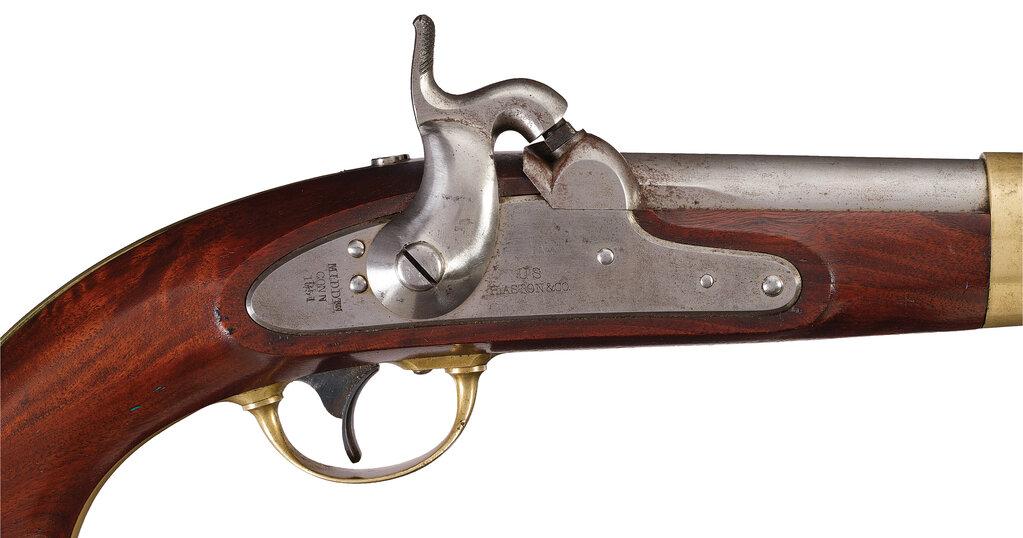 H. Aston 1842 Pistols Attributed as Perry Expedition Gifts