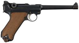 World War I DWM Model 1914 Navy Luger Pistol Dated 1917