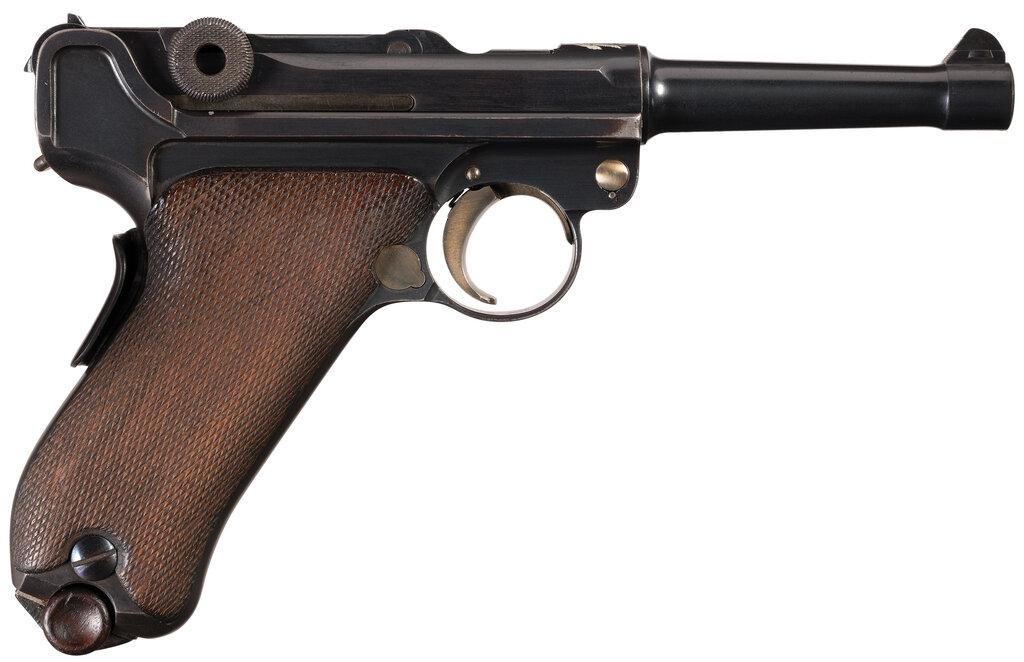 DWM Model 1906 "American Eagle" Luger Pistol in 9 mm Luger