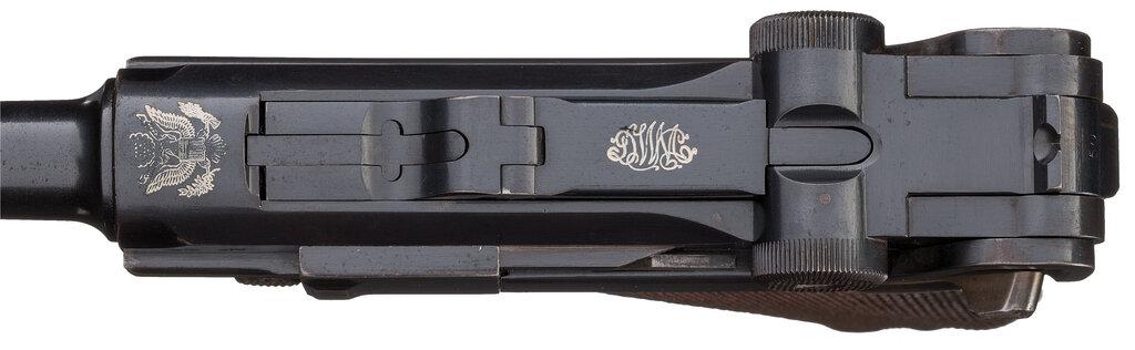DWM Model 1906 "American Eagle" Luger Pistol in 9 mm Luger
