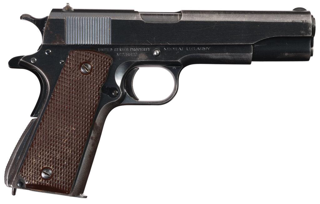 Early WWII 1941 Production U.S. Colt Model 1911A1 Pistol