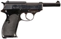 Swedish Contract Walther Model HP with Swedish Unit Marked Slide