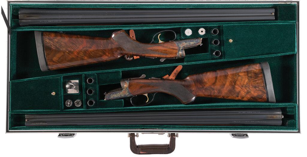 Pair of Connecticut Shotgun Manufacturing Co. 20 Ga RBL Shotguns