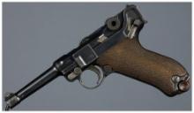 World War I Era DWM "1912" Dated Luger Semi-Automatic Pistol