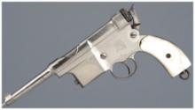 Engraved Spanish Charola y Anitua Model 1898 Pistol