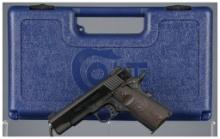 Colt Lightweight Commander Model Semi-Automatic Pistol with Case