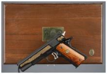 Colt DEA Commemorative Gold Cup National Match Pistol with Case