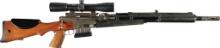 French MAS FR F2 Sniper Rifle with Scrome Scope and Accessories