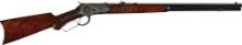 Embellished Winchester Model 1892 Lever Action Rifle