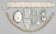 Vintage Silver Colored Jewelry