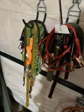 Assorted Tie Downs &  Jumper Cables