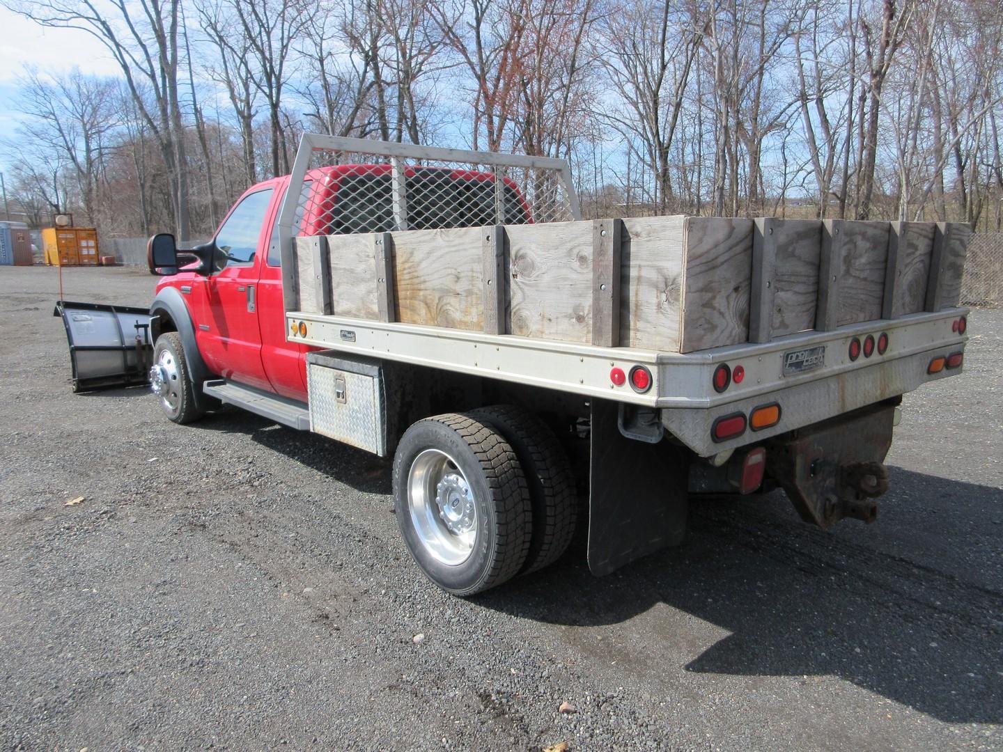 2007 Ford F-550 XLT S/A Flatbed Dump Truck