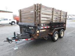 2015 PJ D3122 T/A Dump Trailer