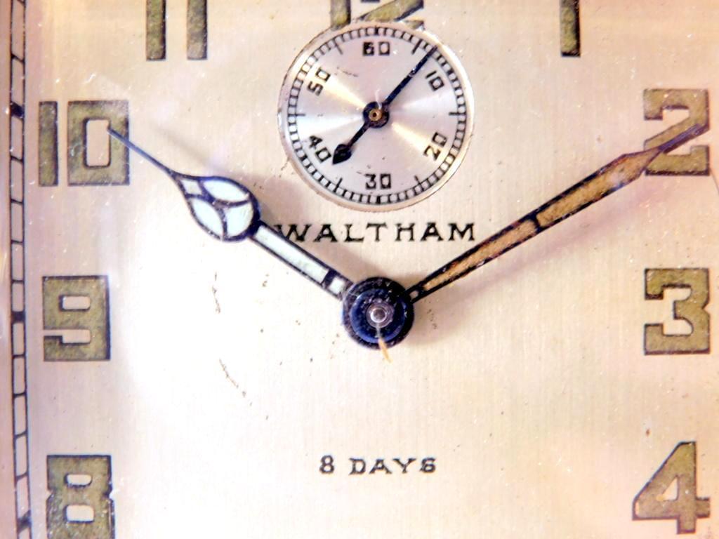 Waltham Travel Alarm Clock