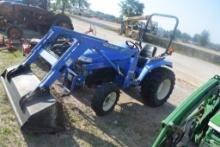 NH TC33 ROPS 4WD W/ LDR BUCKET SALVAGE