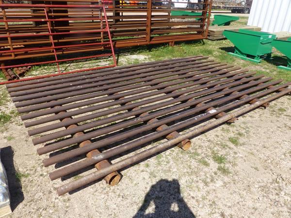 8'X14' CATTLE GUARD W/2" PIPE