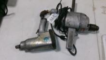 3/4" AIR IMPACT WRENCH & CORDED 1/2" DRILL