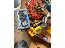 DeWalt Reciprocating Saw, Extension Cord, Dremel, Tool Belt, Etc.