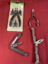 Assorted pliers. 4 pieces
