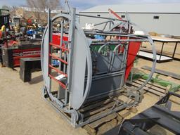 1462. 301-947. TILTING CALF CHUTE WITH SELF LOCKING HEAD GATE, TAX