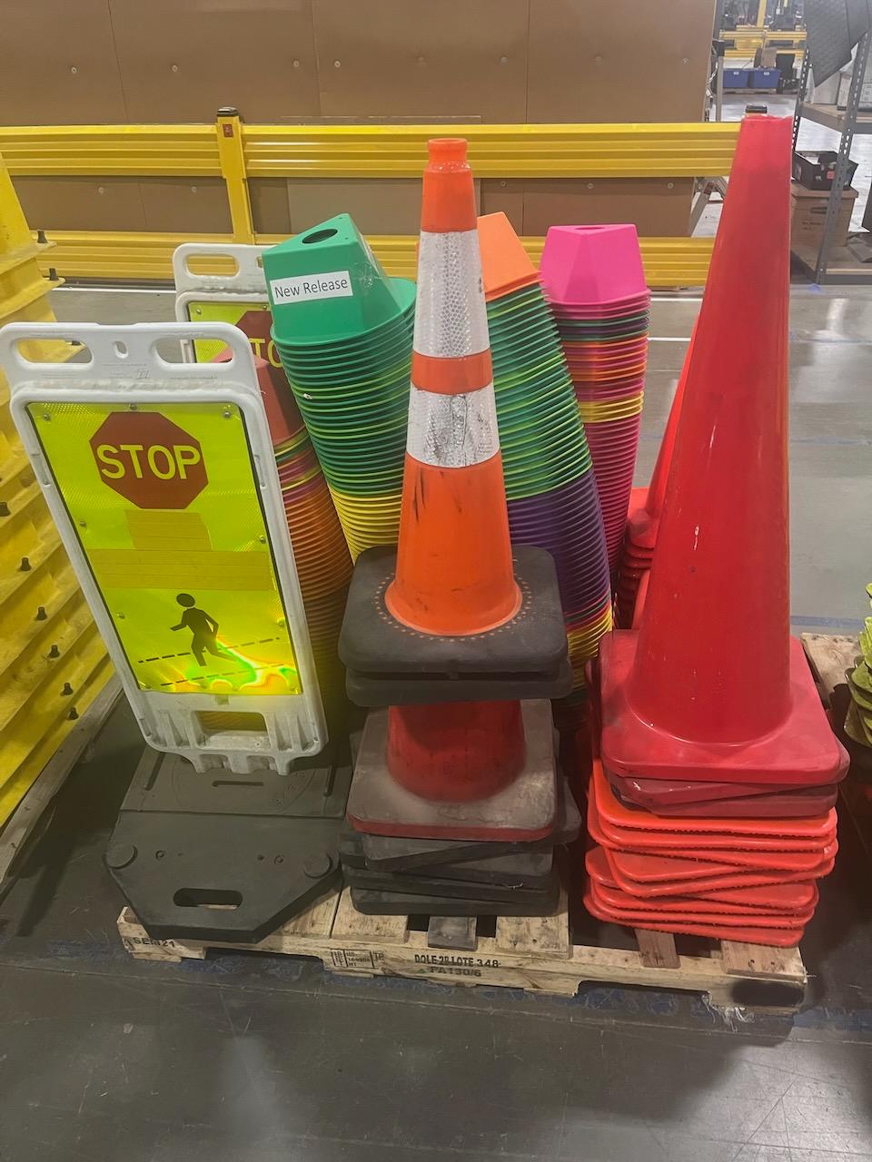 Safety Cones and Color Markers