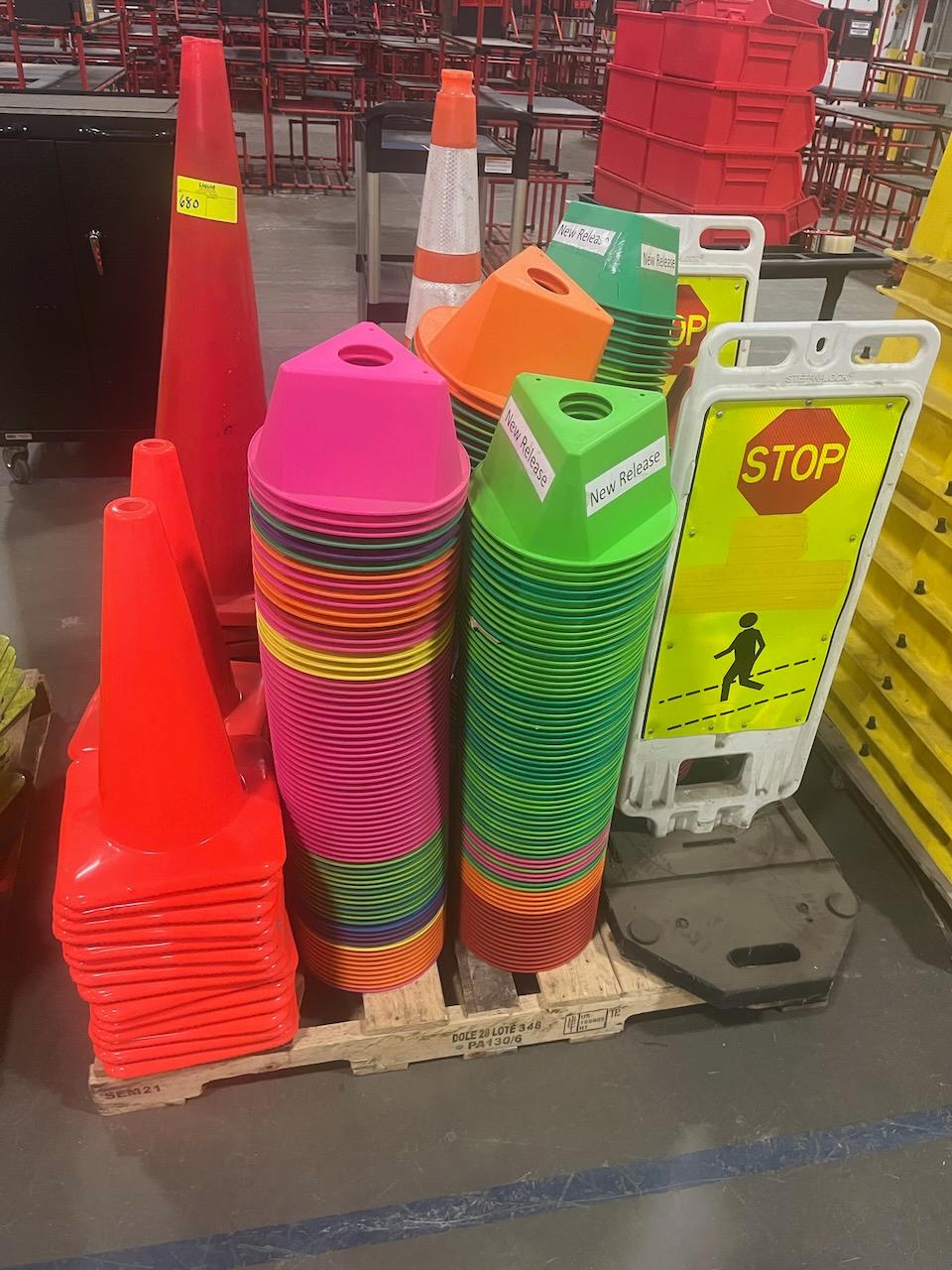 Safety Cones and Color Markers
