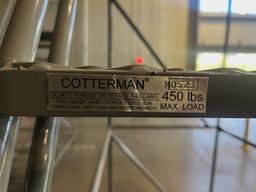 Cotterman 9 step Rolling Ladder