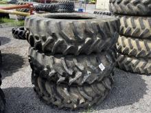 3 TIRES 480-80R38 2 HAVE CAST WHLS 1 JUST A TIRE