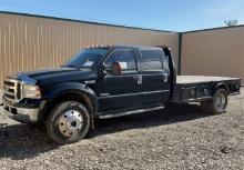 2005 Ford F-550 Lariat Flatbed Truck