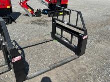 Unused Kivel Skid Loader 48" Pallet Forks