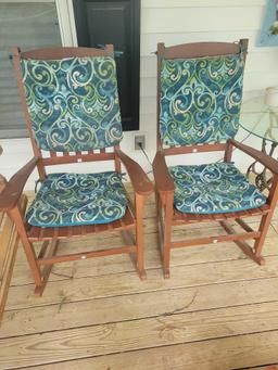 Vintage Rocking Chairs $1 STS