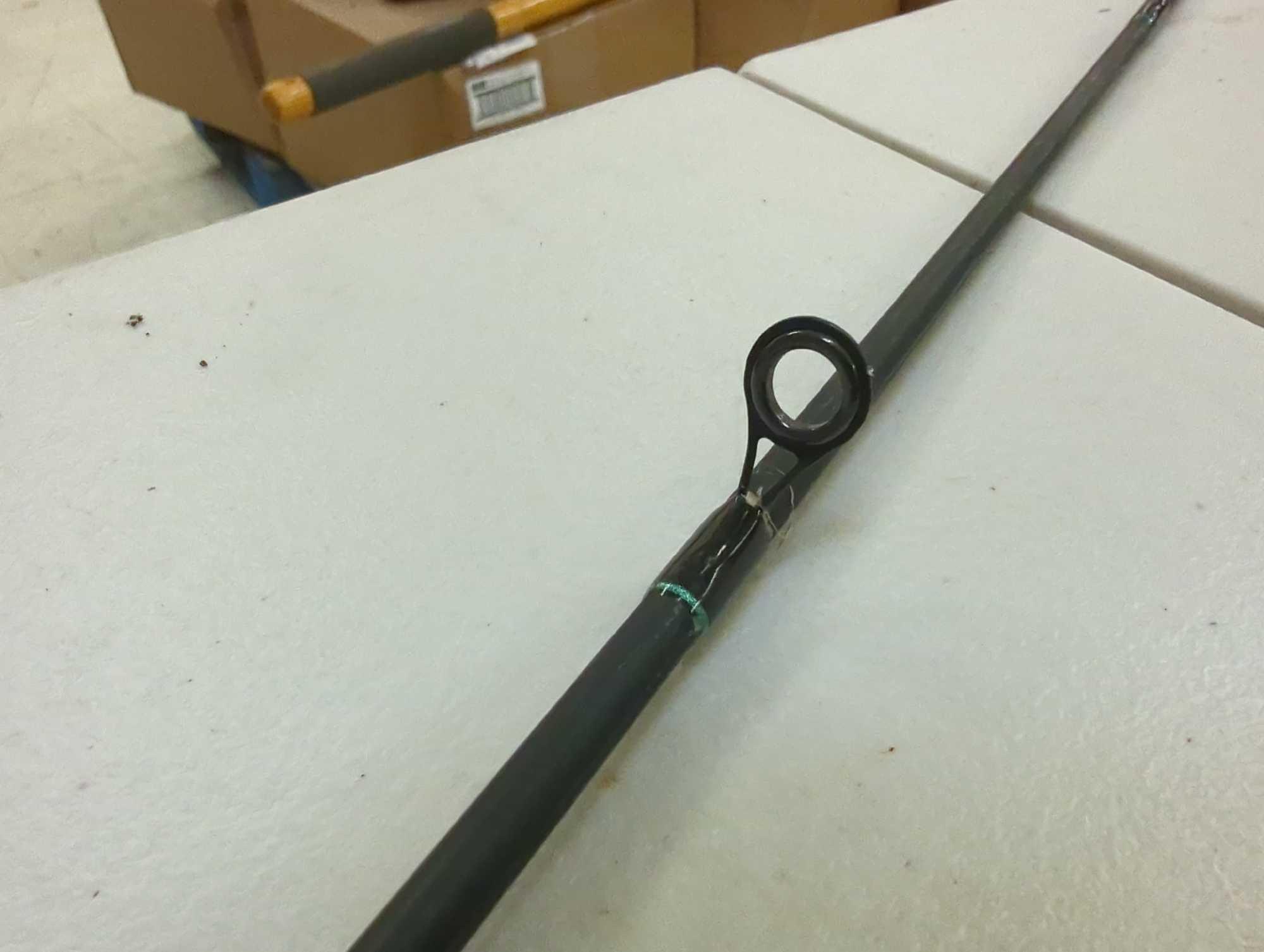 Pinnacle 6' limit fishing rod, Medium action. Line 10-20 lb As is shown in photos. Appears to be