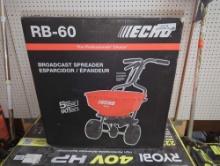 ECHO 60 lbs. Heavy-Duty Spreader, Model RB-60, Retail Price $150, Appears to be New, What You See in