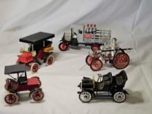 Lot of 5 Vintage Die Cast Cars.