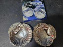 Silver-plated Shell Trays $5 STS