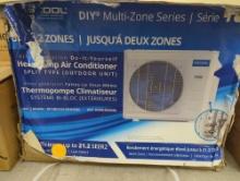 (Outdoor Unit Only) MRCOOL DIY 18,000 BTU 1.5-Ton 2-Zone 21 SEER Ductless Mini-Split AC and Heat