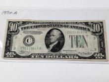 1934-a Currency - $10 Federal Reserve Note