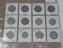 Foreign Coins - Denmark - 2 sheets