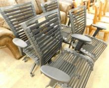 4 Matching Bunge Chord Office / Dining Chairs - Modern - One Money
