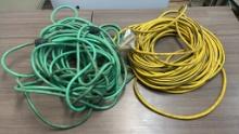 2) 100FT EXTENSION CORDS