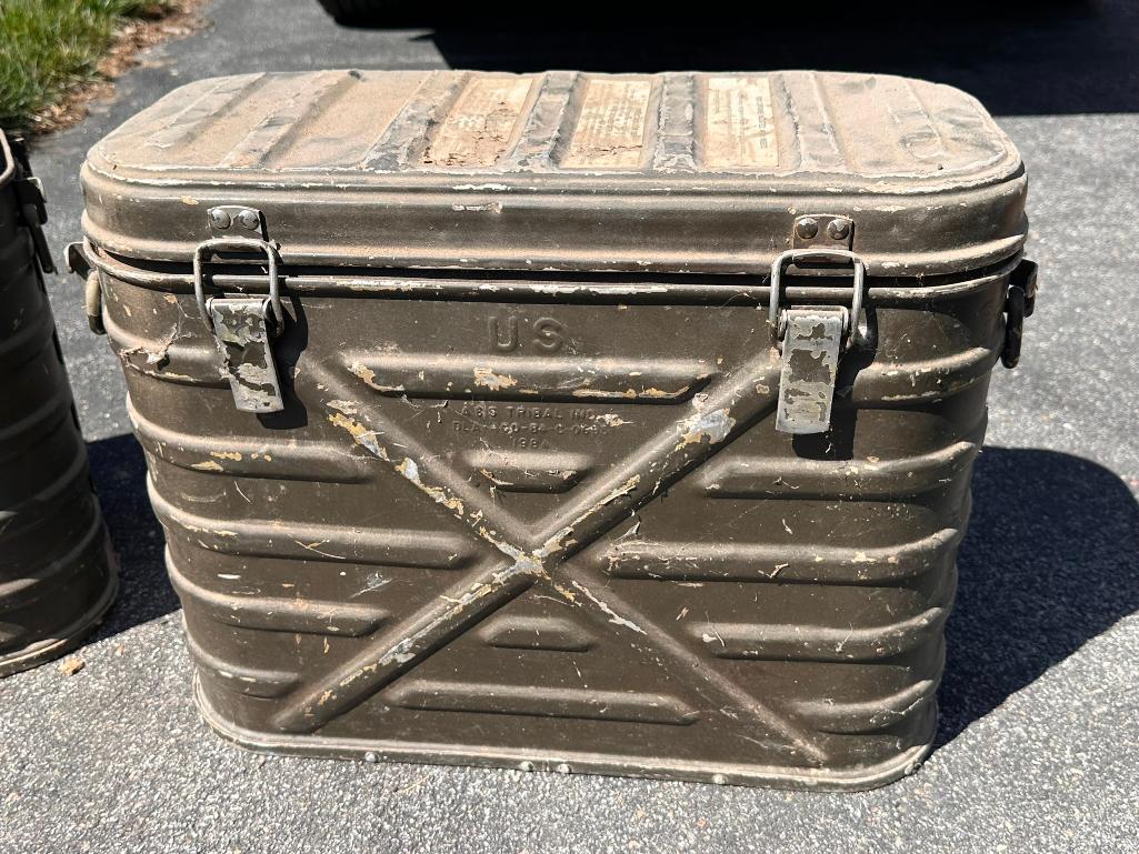 Military Catering Totes w/ Interior Cans