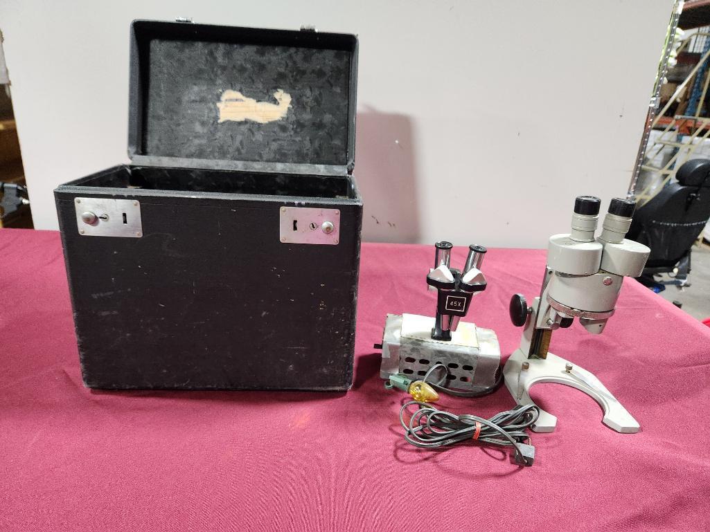 Microscope and Case