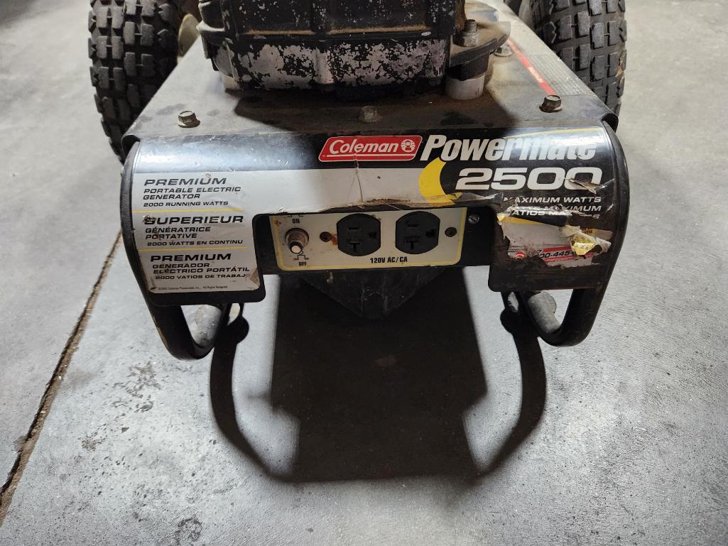 Coleman Gas Powermate 2500 Portable Electric Generator