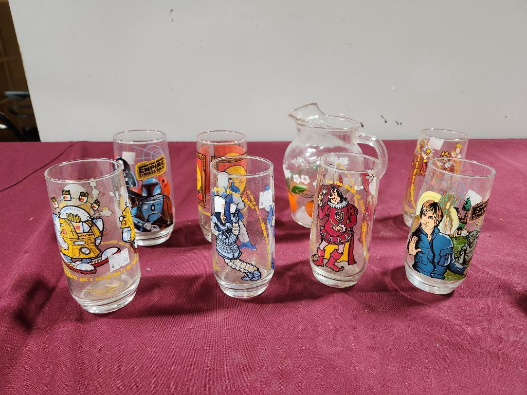 Cartoon Character Glasses, Likely From Burger King