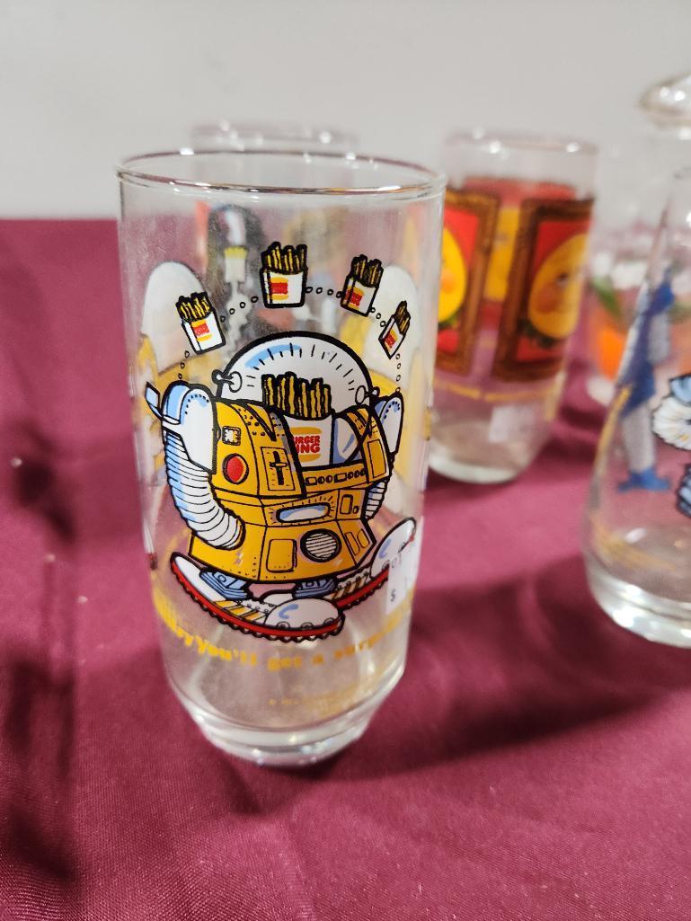 Cartoon Character Glasses, Likely From Burger King