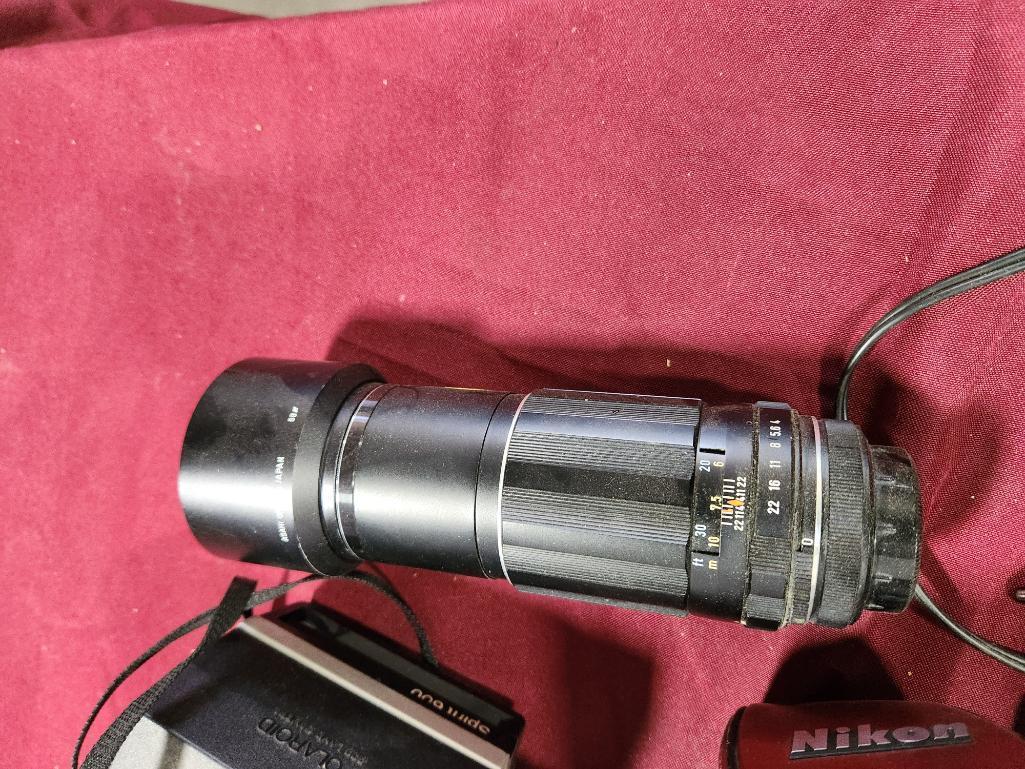 Large Group of Camera & Lenses