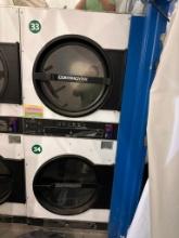 (1) Continental 30lb Double-Stack Commercial Dryer, Model: DL2X30CGQ