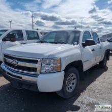 2011 CHEVROLET SILVERADO 1500, 4.8L VORTEC, 4X4, CREW CAB, SHORT BED