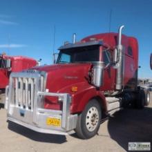 SEMI TRACTOR, 2007 WESTERN STAR, DETROIT SERIES 60 519HP DIESEL ENGINE, EATON FULLER TRANSMISSION, T